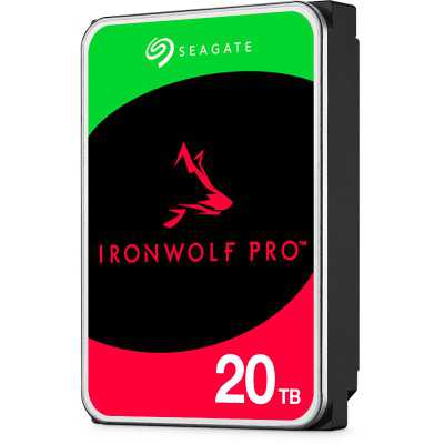 Seagate IronWolf Pro NAS HDD, SATA 6G, 7200 RPM, 3.5-inch - 20 TB