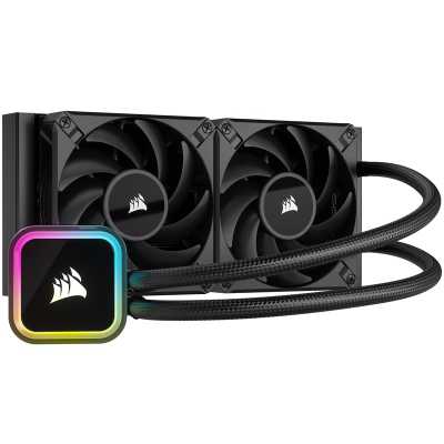 Corsair iCUE H100i RGB Elite AIO Black - 240mm
