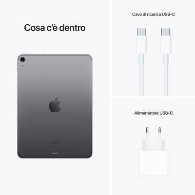 Apple iPad Air Grey, 27,7 cm (10.9"), 8GB RAM, 256GB, 12MP, iPadOS