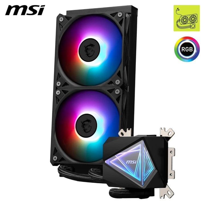 MSI MAG CoreLiquid I240 Black, CPU Liquid Cooling, AIO