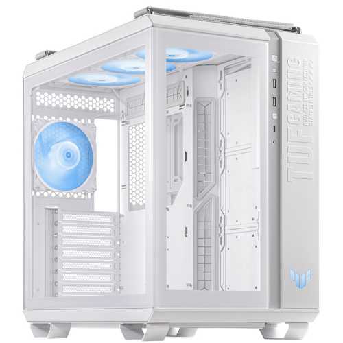 ASUS TUF Gaming GT502 PLUS Midi Tower Bianco