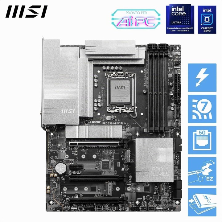 MSI Pro Z890-P WiFi, LGA 1851