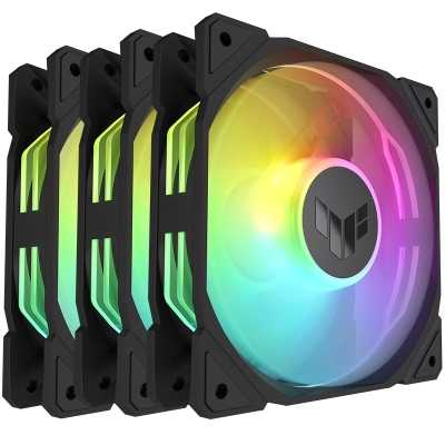 Asus TUF Gaming TR120 ARGB Reverse Fan 3in1 - Black