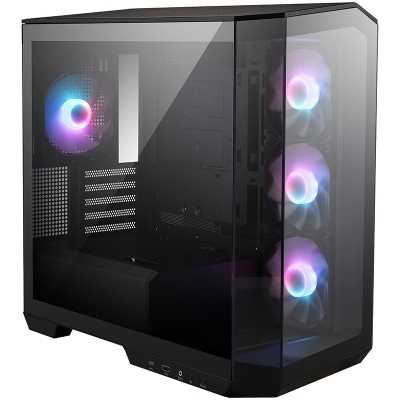MSI MAG Pano M100R PZ Mini-Tower, Side-Glass - Black