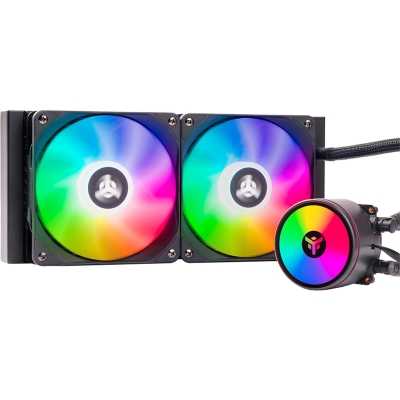 itek EVOLIQ 240 V2 ARGB CPU-Cooler - Black