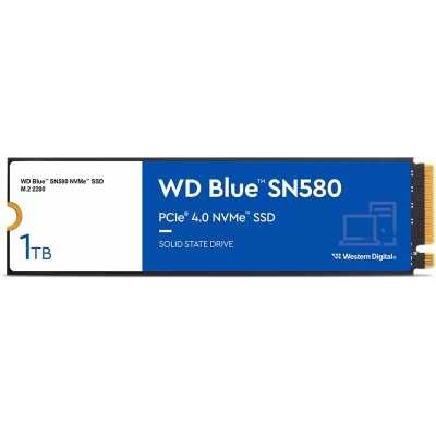 WD Blue SN580 SSD, PCIe Gen4x4, NVMe, M.2 2280 - 1 TB