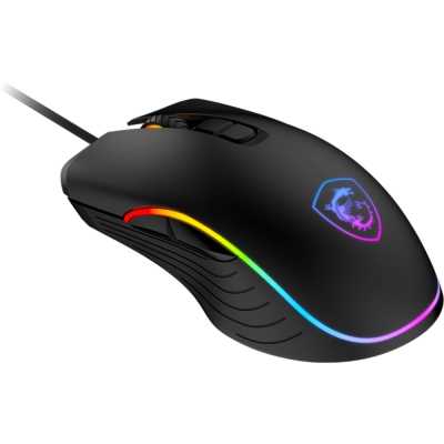 MSI Forge GM300, USB Gaming Optical Mouse - Black