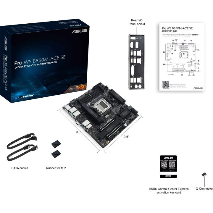 ASUS Pro WS B850M-ACE SE, AM5
