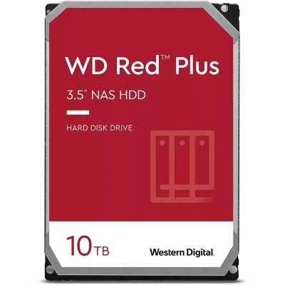 WD Red Pro NAS HDD, SATA 6G, 7200 RPM, 256 MB - 10 TB
