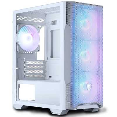 MSI MAG Forge M100R, Mini-Tower, Side-Glass - White