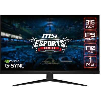 MSI G321Q, 31.5", 170Hz, WQHD, IPS - DP, HDMI