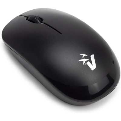 Vultech MW-07N Optical Wireless Mouse - Black