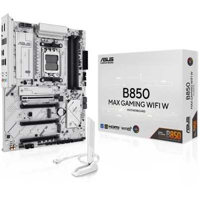 ASUS B850 Max Gaming WiFi W, AMD Mainboard, AM5