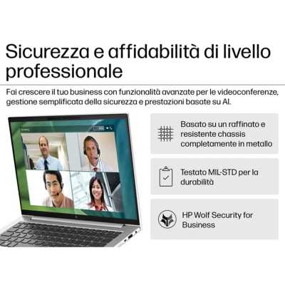 HP EliteBook 845 G11, LTE-4G, R7-8840U, 14", Radeon 780M, 16GB DDR5, 512GB, W11P