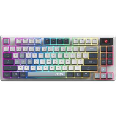 MSI Forge GK600 TKL Wireless SKY US - White