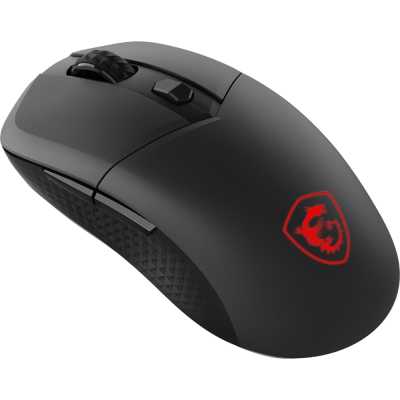 MSI Versa 300, USB - Wireless Mouse - Black