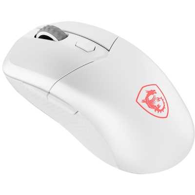 MSI Versa 300, USB - Wireless Mouse - White