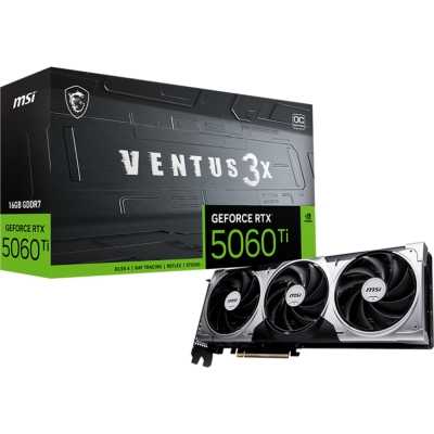 MSI GeForce RTX 5060 Ti Ventus 3X OC 16GB GDDR7