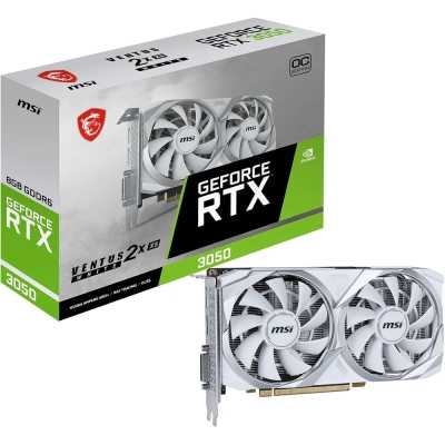 MSI RTX 3050 Ventus 2X XS White OC 8GB GDDR6