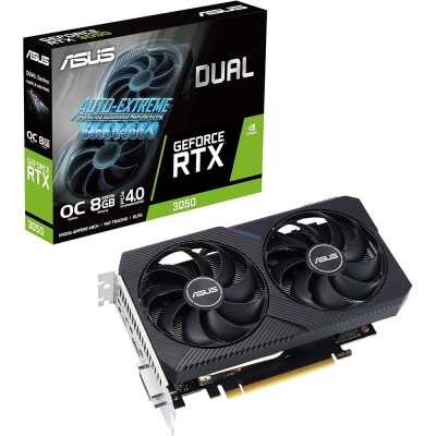 ASUS Dual GeForce RTX 3050 V2 OC 8GB GDDR6