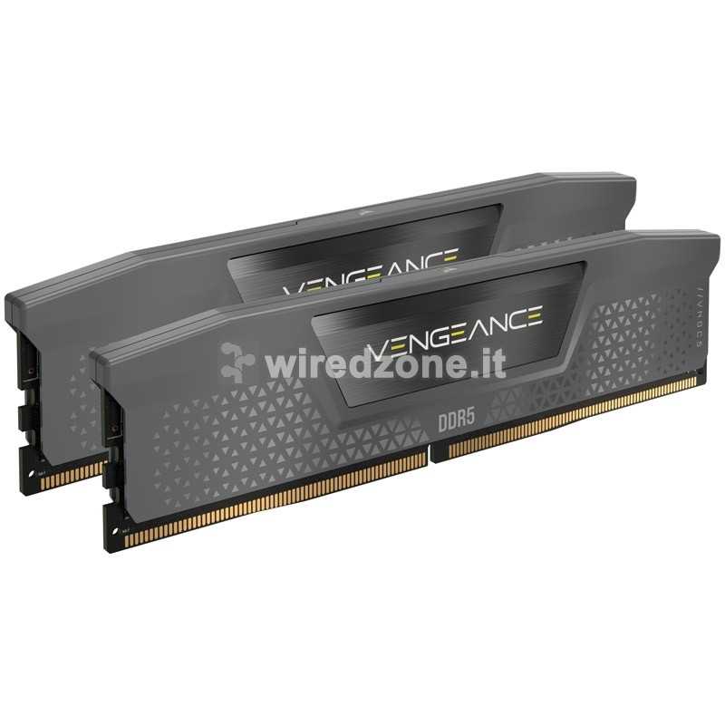 Corsair Vengeance Grey, DDR5-6000, CL30, DIMM - 64 GB (2x32GB)