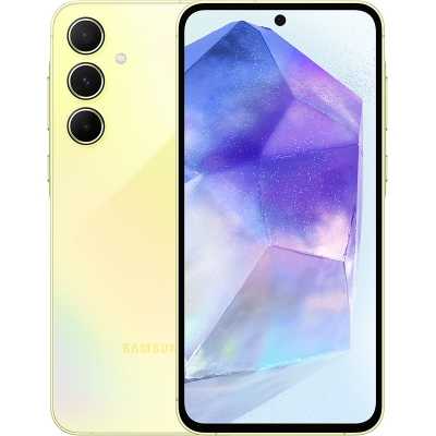 Samsung Galaxy A55 5G, Lemon, 6.6", 8GB RAM, 128GB, 50MP, Android