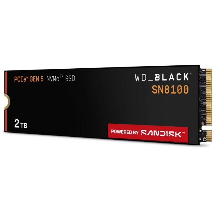 WD_BLACK SN8100 SSD, PCIe Gen5, NVMe, M.2 2280, 2TB