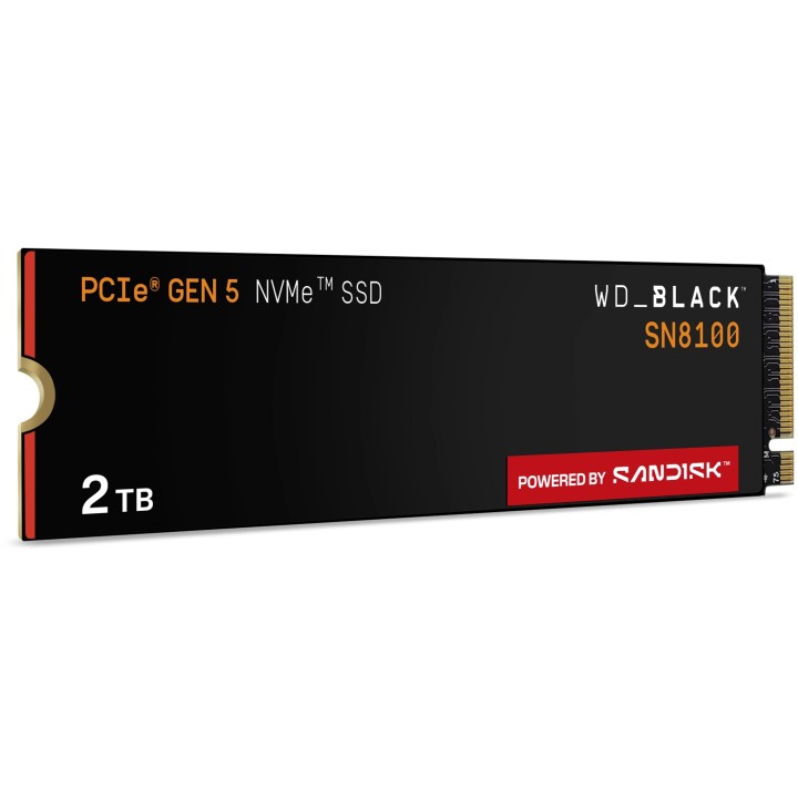 WD_BLACK SN8100 SSD, PCIe Gen5, NVMe, M.2 2280, 2TB