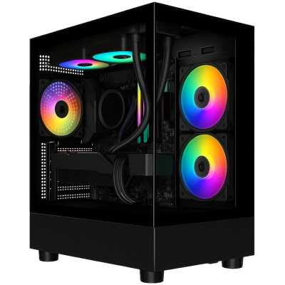BlackForgeX Gaming-PC, R7-9700X, RTX 5070 OC 12GB, 32GB DDR5, 1TB, W11P