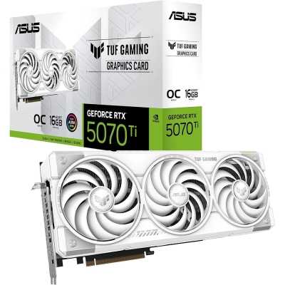 ASUS TUF GeForce RTX 5070 Ti, OC White, 16GB GDDR7