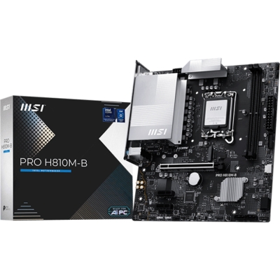 MSI Pro H810M-B, Intel Mainboard, LGA 1851