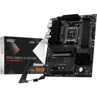 MSI Pro B850-S WiFi6E, AMD Mainboard, AM5