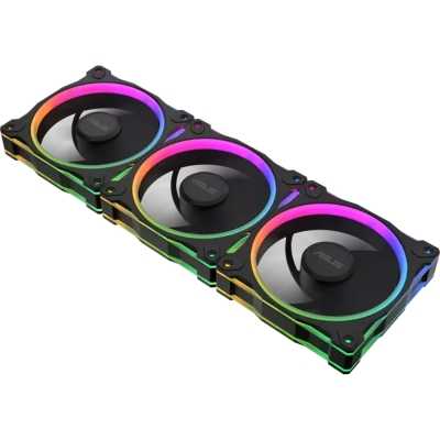 ASUS Prime MR120 ARGB Reverse Fan Black, 3-Pack