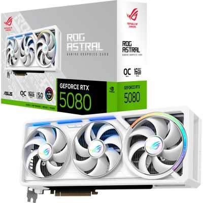ASUS GeForce RTX 5080, ROG Astral OC, 16GB GDDR7