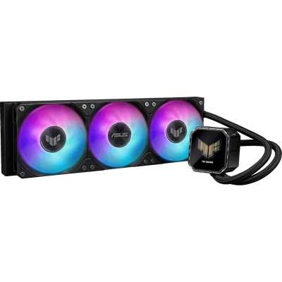 ASUS TUF LC III 360 ARGB LCD, AIO Liquid CPU Cooler - Black