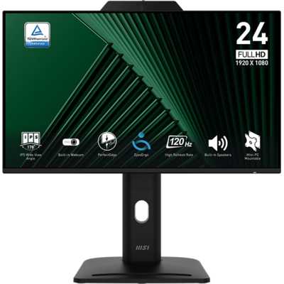 MSI Pro MP242PMG, 23.8", FHD, 120Hz, IPS, Pivot - VGA, DP, HDMI