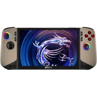 MSI Claw 8 AI+ A2VM Super PACK-054IT, Console Portable Gaming, Sandstorm