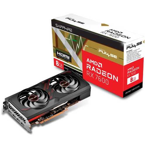 Sapphire Pulse Radeon RX 7600 8GB GDDR6