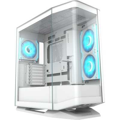 COUGAR FV270 RGB, Mid-Tower, Side-Glass, White
