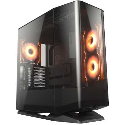 COUGAR FV270 RGB, Mid-Tower, Side-Glass, Black