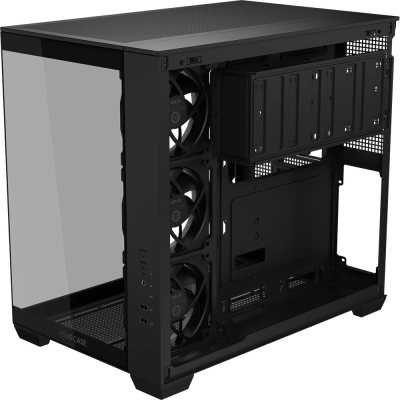 ASUS A32 Plus ARGB, Mid-Tower, Side-Glass, Black