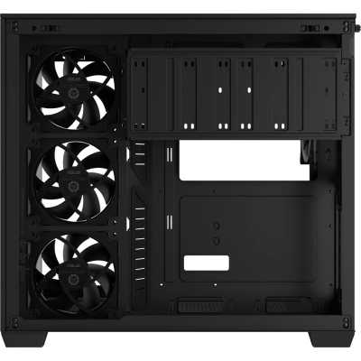 ASUS A32 Plus ARGB, Mid-Tower, Side-Glass, Black