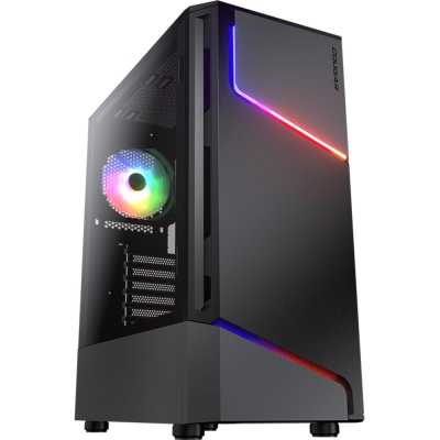 COUGAR MX360 RGB, Mid-Tower, Side-Glass, Black