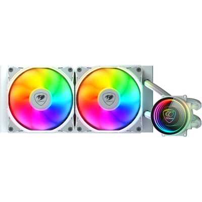 COUGAR Poseidon Elite ARGB 240, CPU Liquid Cooler, White