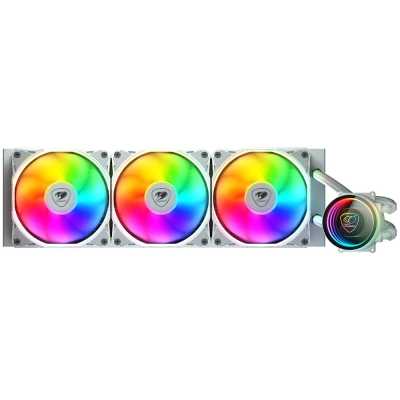 COUGAR Poseidon Elite ARGB 360, CPU Liquid Cooler, White