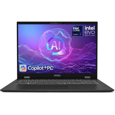 MSI Prestige 16 AI+ Evo B2VM, Intel Core Ultra 7 258V, 16", Intel Arc Graphics 140V, 32GB LPDDR5x, 1TB, W11H