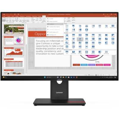 Lenovo ThinkVision T27-40, 27", 120Hz, FHD, Pivot, DP, HDMI