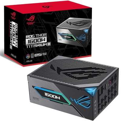 ASUS ROG Thor 1600W Titanium 3, Full-Modular, Black