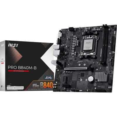 MSI Pro B840M-B, AMD Mainboard, AM5
