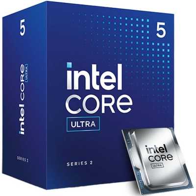 Intel Core Ultra 5 225 CPU, 4.9 GHz, (Arrow Lake), LGA 1851 - Boxed, without Cooler